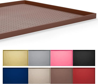 Hubulk Dog Feeding Mat, 100% Waterproof Food Grade Silicone Pet Food and Water by Hubulk