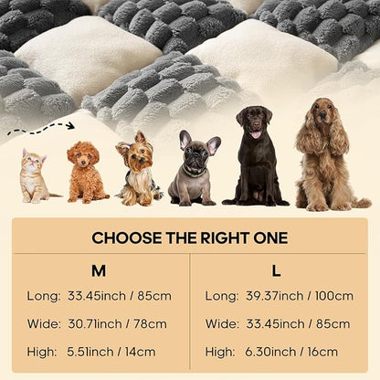 Calming Dog Bed Mats, Thick Flannel Mat - Image 6