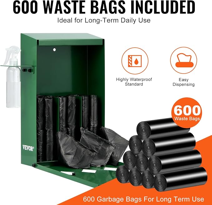 VEVOR Dog Poop Bag Dispenser - Image 3