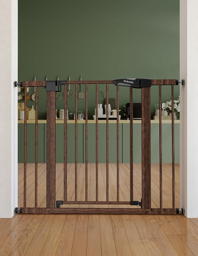 Mom's Choice Award Winner-BABELIO 26-40" Metal Baby Gate by BABELIO