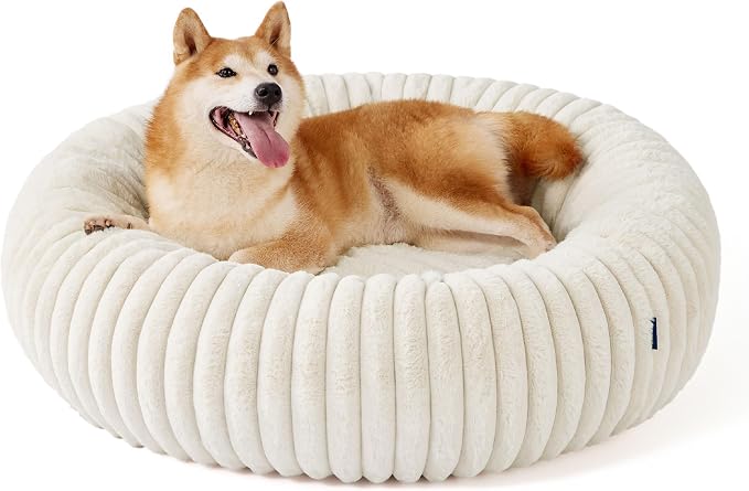 Bedsure ComfyFleece™ Donut Large Dog Bed - Image 8