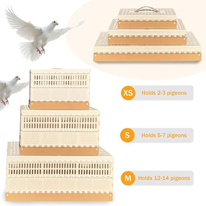 Folding Bird Cage Pigeons Travel Cage Training Cage Release Pairing Cage - Image 7