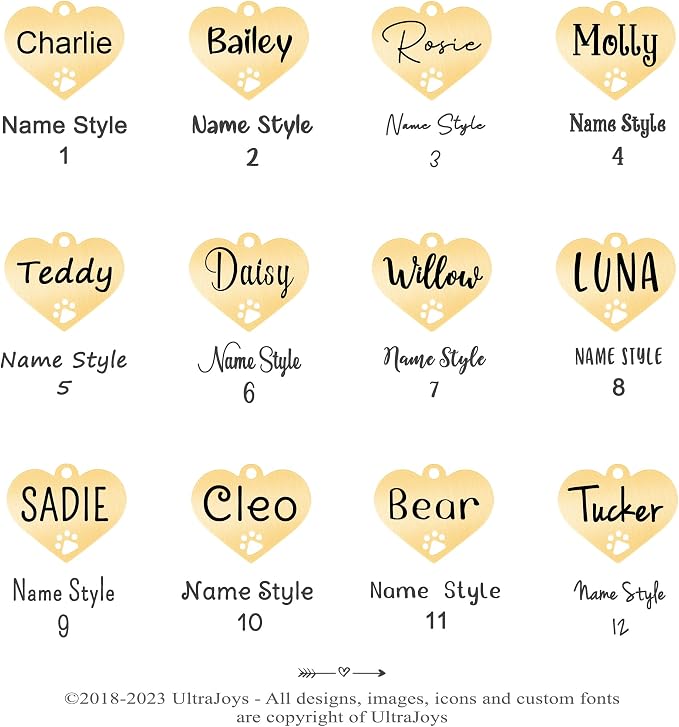 Ultra Joys Dog Tags Personalized - Image 5