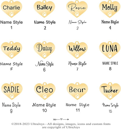 Ultra Joys Dog Tags Personalized - Image 5