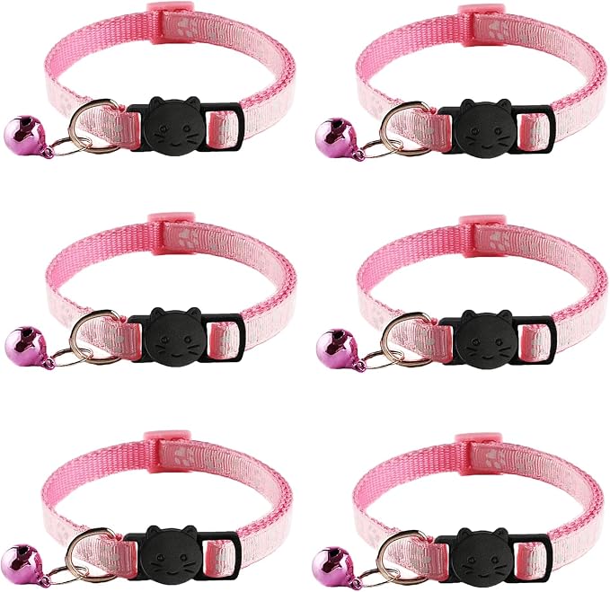 6 Pack Breakaway Cat Collar by Unknown