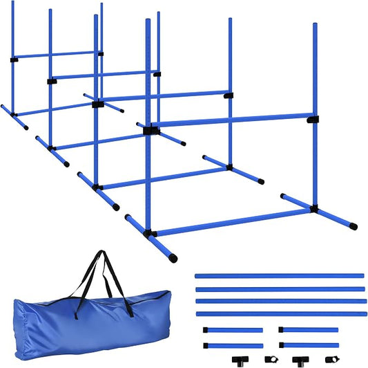 PawHut 4 Piece Dog Agility Training Equipment by PawHut