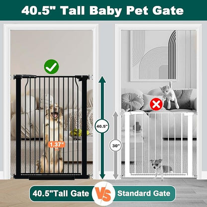 Fairy Baby 40.5" Extra Tall Baby Gate - Image 3