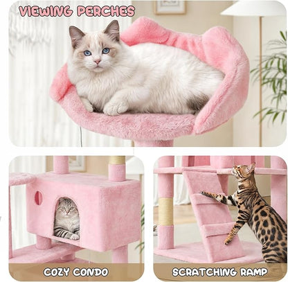 MoNiBloom 60 Inch Cat Tree Tower - Image 7