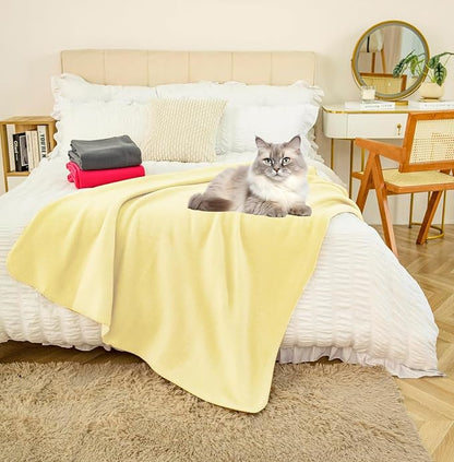Fleece Throw Blankets Bulk Fleece Blankets Solid Wholesale Lightweight Warm Soft - Image 4