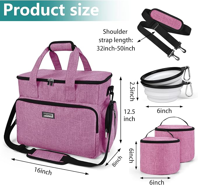 BAGLHER Dog Travel Bag, Pet Travel Bag, - Image 3