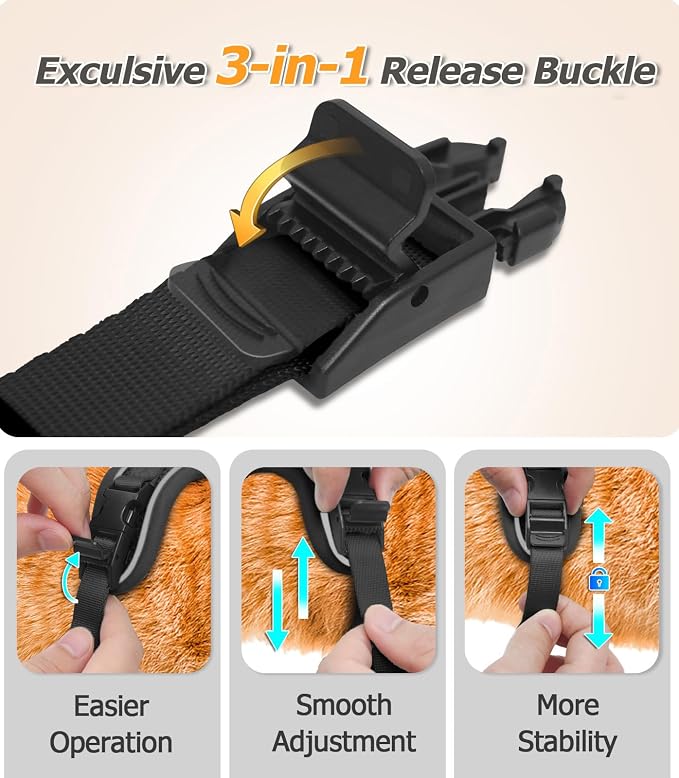 Halypet Cat Harness and Leash Set Escape Proof Adjustable Cat Leash Comfortable - Image 3