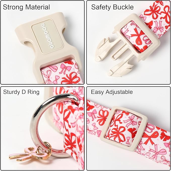 DOGWONG Cute Dog Collar, Girl Female Dog Collars - Image 3