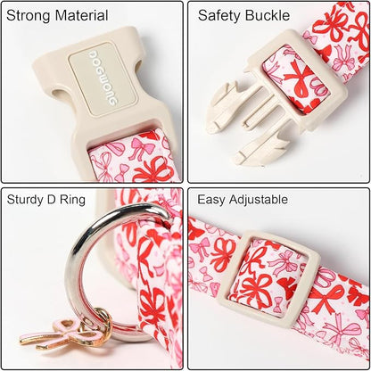 DOGWONG Cute Dog Collar, Girl Female Dog Collars - Image 3