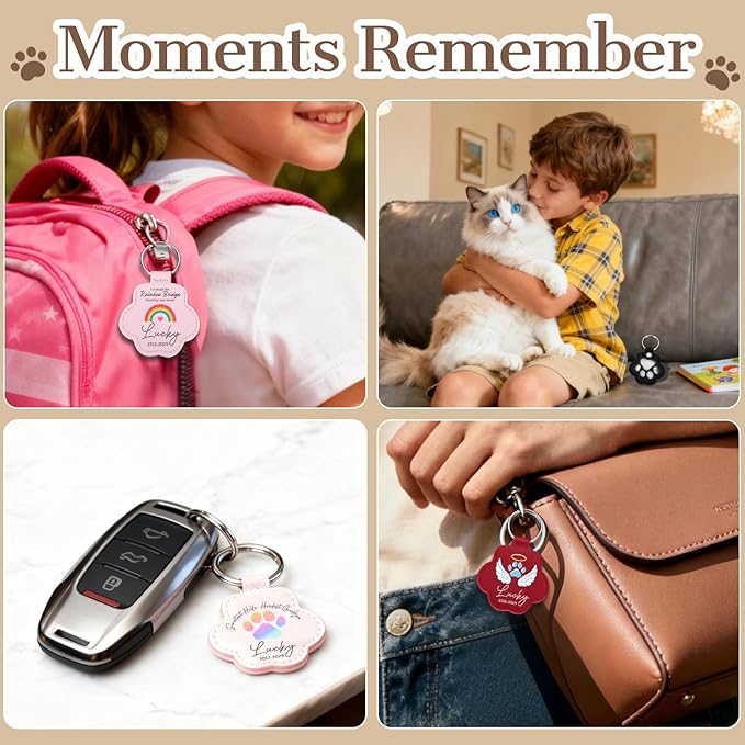 Eunigem Personalized Pet Hair Keychain - Image 7