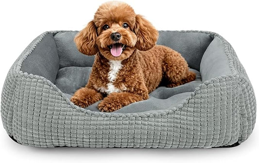 MIXJOY Rectangle Washable Orthopedic Dog Bed by MIXJOY