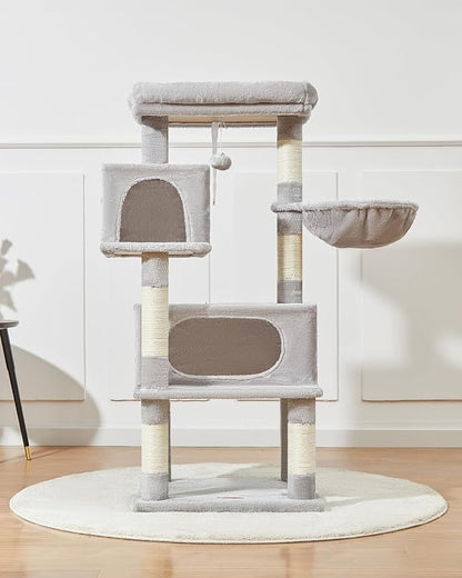 Taoqimiao Cat Tree, 49-Inch Cat Tower - Image 4