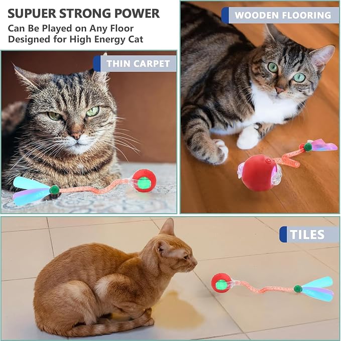 2 Packs Speed 2.0 Tail Interactive Cat Toys - Image 8