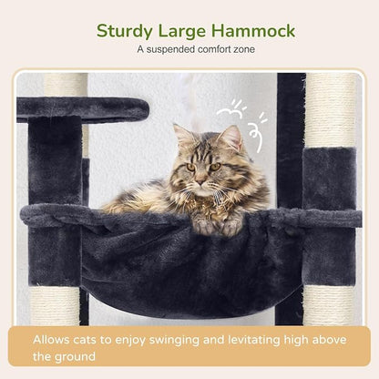 Globlazer Cat Tree Tower with Scratching Post - Image 4