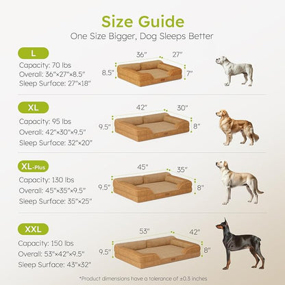 Dog Beds for Large Dogs, Orthopedic Dog Bed - Image 8