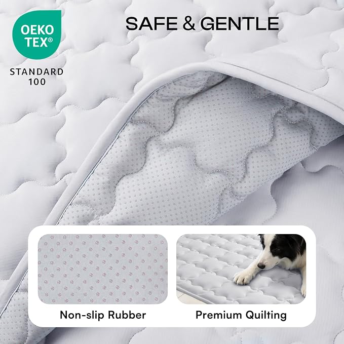 Luciphia Premium Dog Cooling Mat Non-Slip Q-MAX>0.5 Self-Cooling Pad - Image 4
