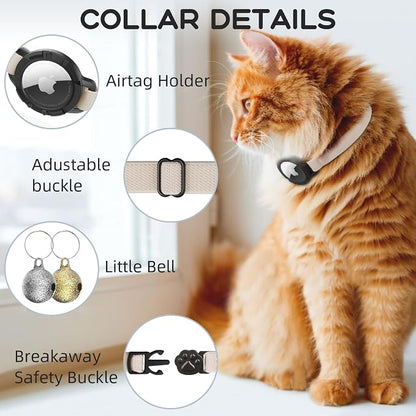 AirTag Cat Collars, Stretchy Collar - Image 5