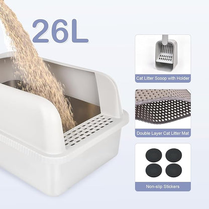 Henkelion Stainless Steel Cat Litter Box - Image 5