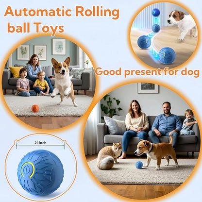 Interactive Dog Toys Dog Balls, Durable Motion Activated Automatic Rolling Ball - Image 6