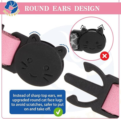 Leather Personalized Breakaway Cat Collar - Image 6