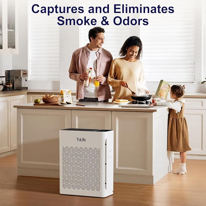 Tolife Air Purifier Large Room, Air Purifiers - Image 5