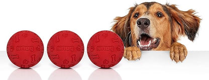 Snug Rubber Dog Balls for Small and Medium Dogs - Image 2