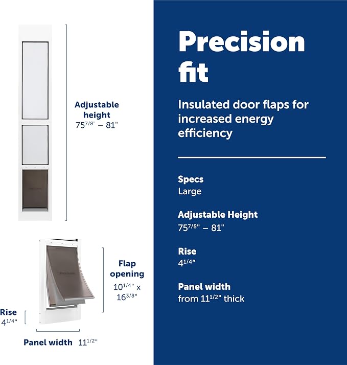 PetSafe Extreme Weather Sliding Glass Pet Door - Image 3