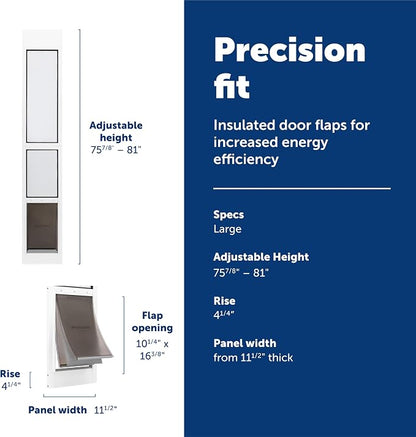 PetSafe Extreme Weather Sliding Glass Pet Door - Image 3
