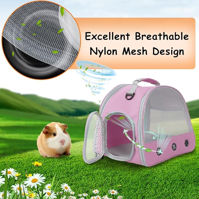 Breathable Guinea Pig Carrier Backpack - Image 4