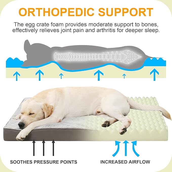 KSIIA Orthopedic Dog Bed - Image 2