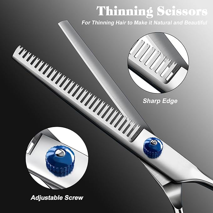 Professional 4 in 1 Dog & Cat Grooming Scissors Kit - Image 5
