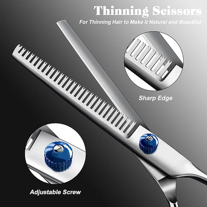 Professional 4 in 1 Dog & Cat Grooming Scissors Kit - Image 5