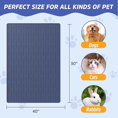 Large Dog Mats for Food and Water - Image 2