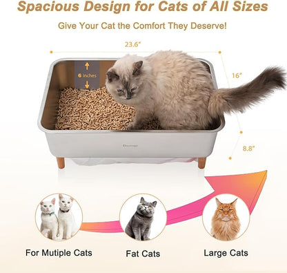 Stainless Steel Sifting Litter Box - Image 2