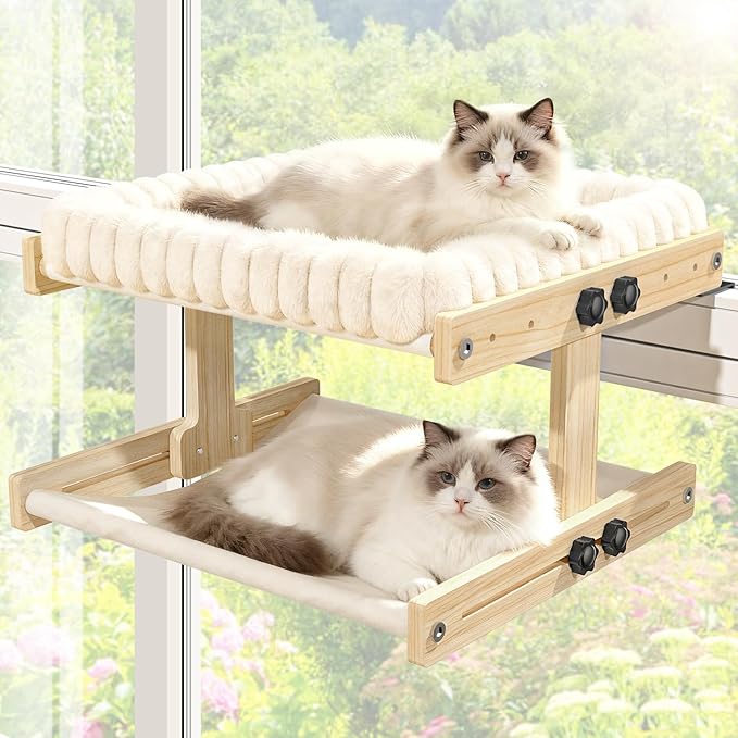 Cat Perch for Window XiaZ Cats Hammock Indoor Cat Bed for Window Adjustable by XiaZPet