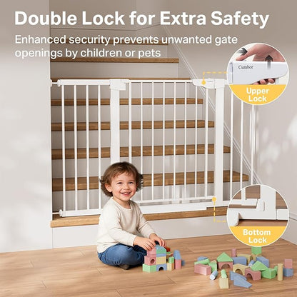 Cumbor 29.7"–51.5" Extra Wide Baby Gate - Image 4