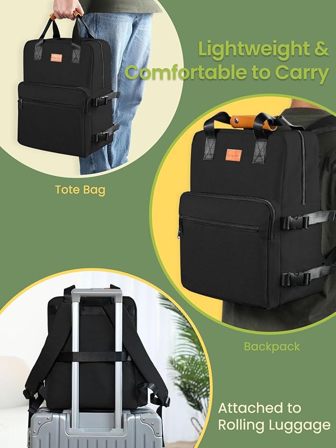 Dog Travel Bag All-in-One Set: DELOMO 25L Airline Approved Dog Travel Backpack - Image 4