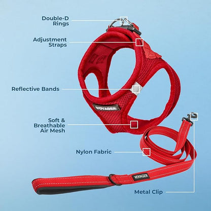 Best Pet Supplies Voyager Step-in Air All Weather Mesh Harness and Reflective - Image 3