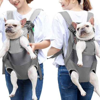 Lifeunion Legs Out Dog Carrier Backpack Hands-Free Adjustable Pet Travel Carrier - Image 5