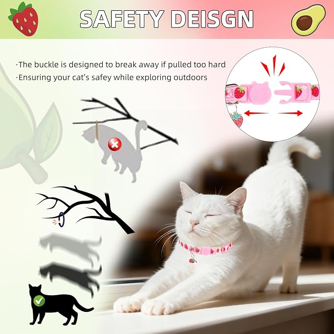 PUPTECK Breakaway Cute Cat Collar - Image 6
