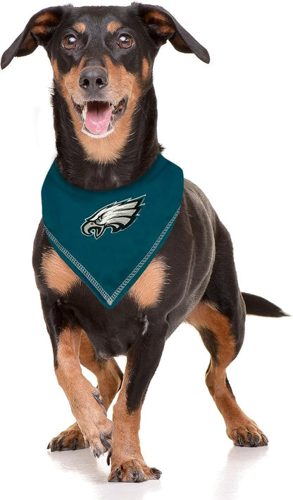 Pets First NFL Philadelphia Eagles TIE Bandana, Large/X-Large. Dog Bandana - Image 3