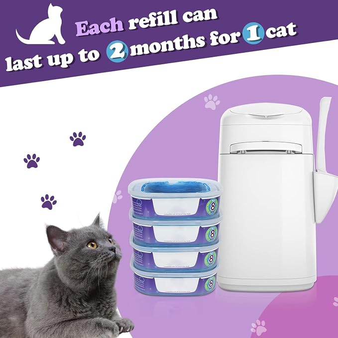 Double Pack Cat Litter Refills by AMAZINK Compatible - Image 3