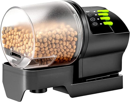 DXOPHIEX Automatic Fish Feeder Food Dispenser Vacation Fish Feeder Powered by by DXOPHIEX