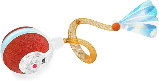Interactive Cat Toys for Indoor Cats, The 3rd Generation Agile Moving Cat Ball by Unknown