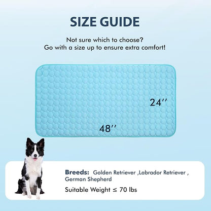 MICROCOSMOS Summer Cooling Mat & Sleeping Pad- Water Absorption Top, Materials - Image 7