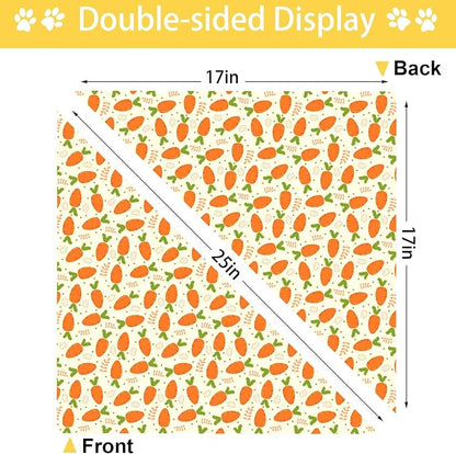Easter Dog Bandana, 2 Pack Adjustable Holiday Party Pets Rabbit Easter Egg - Image 7